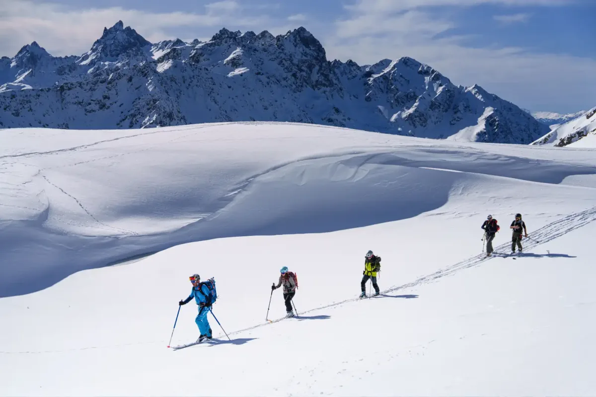 Sortie ski de randonnée avec l'ESi